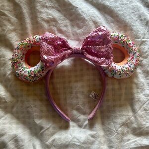 Donut Minnie Mouse Ears Headband